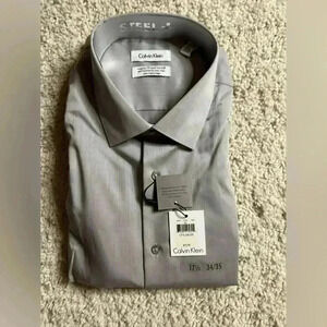 Men’s XL Calvin Klein Regular Fit Performance Long Sleeve Button Down NWT